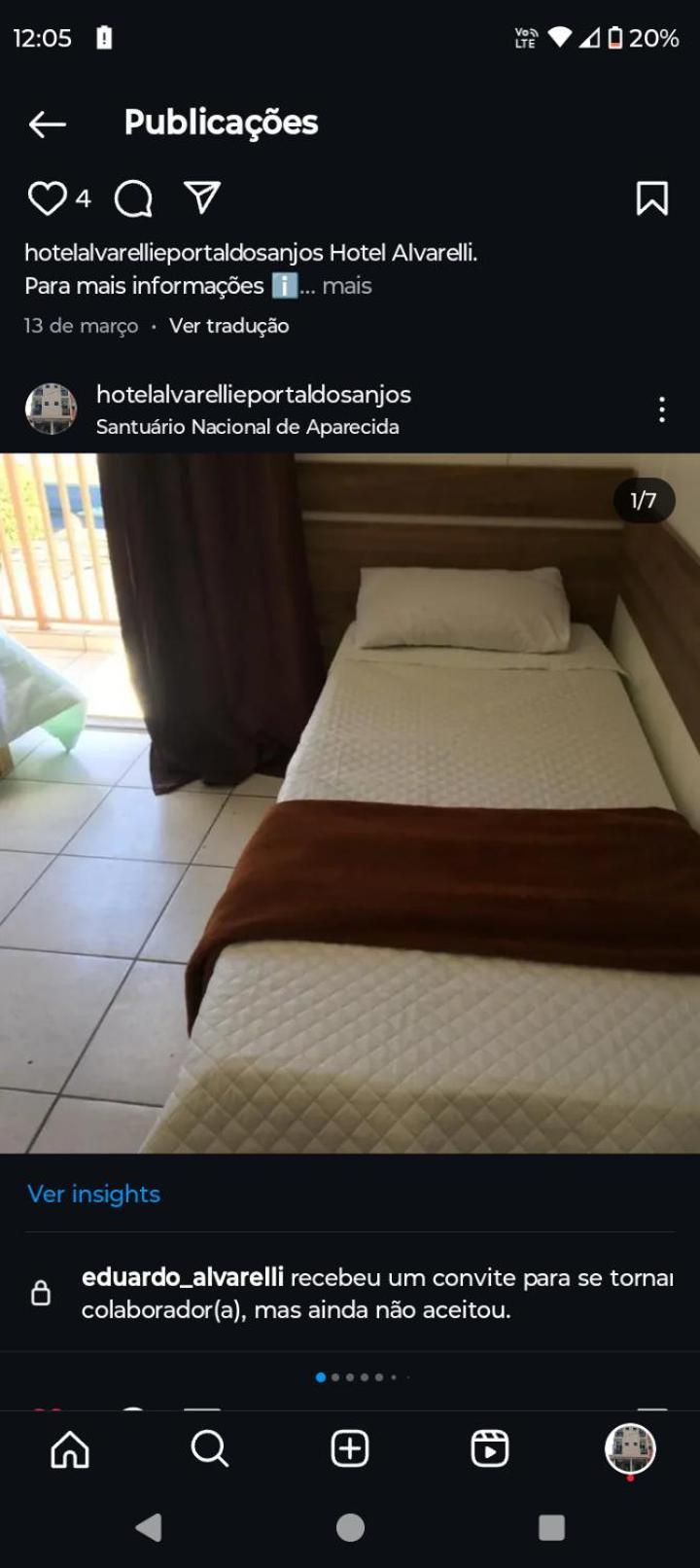 Hotel Portal Dos Anjos アパレシーダ エクステリア 写真