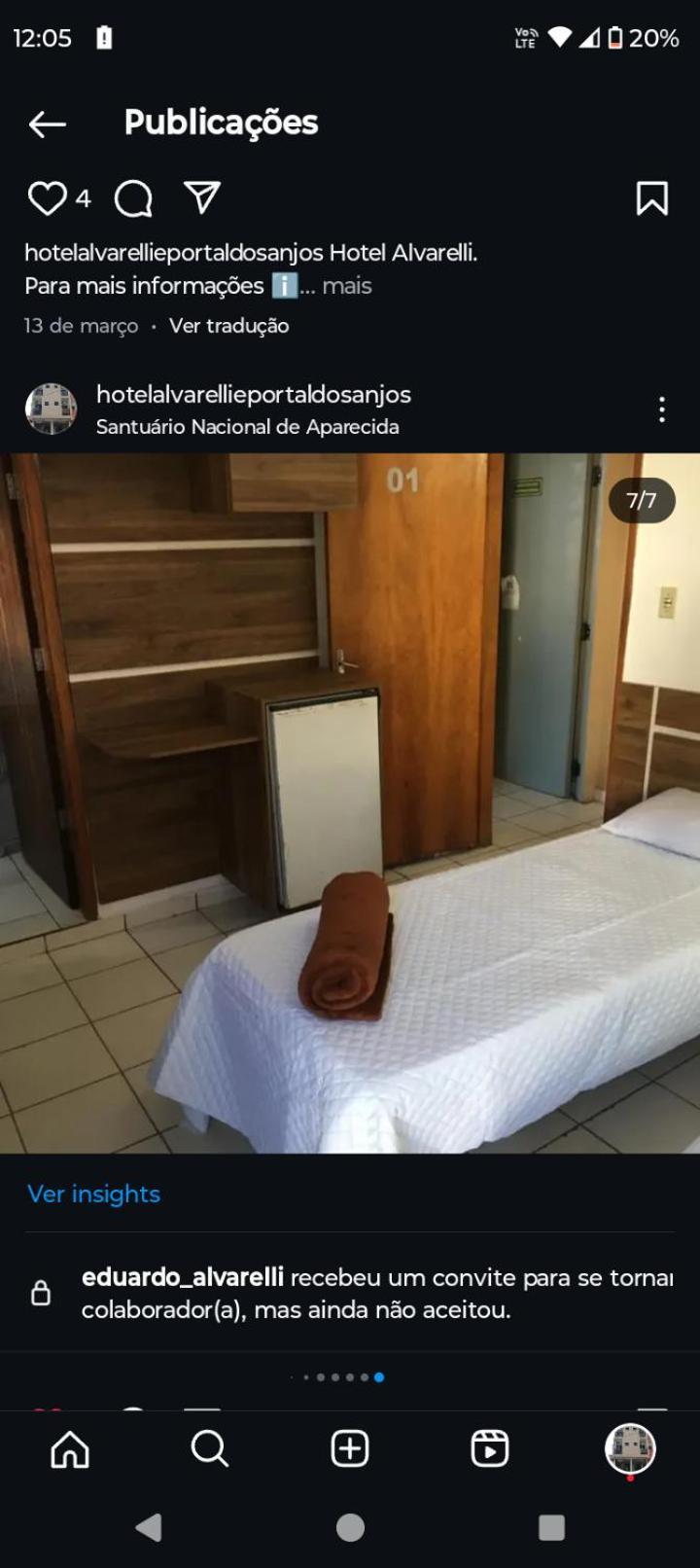Hotel Portal Dos Anjos アパレシーダ エクステリア 写真