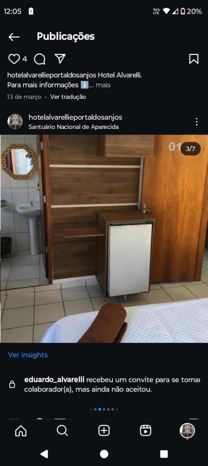 Hotel Portal Dos Anjos アパレシーダ エクステリア 写真